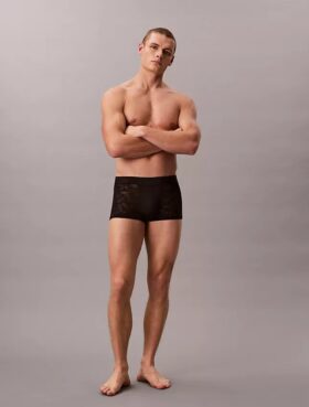 Microfiber Lace Low Rise Trunk