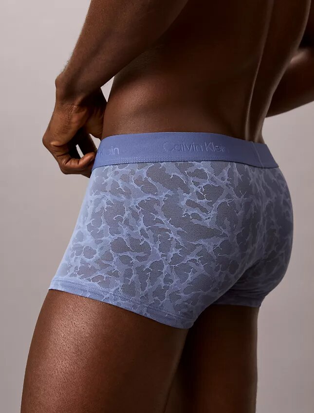 Microfiber Lace Low Rise Trunk Microfiber Lace Low Rise Trunk