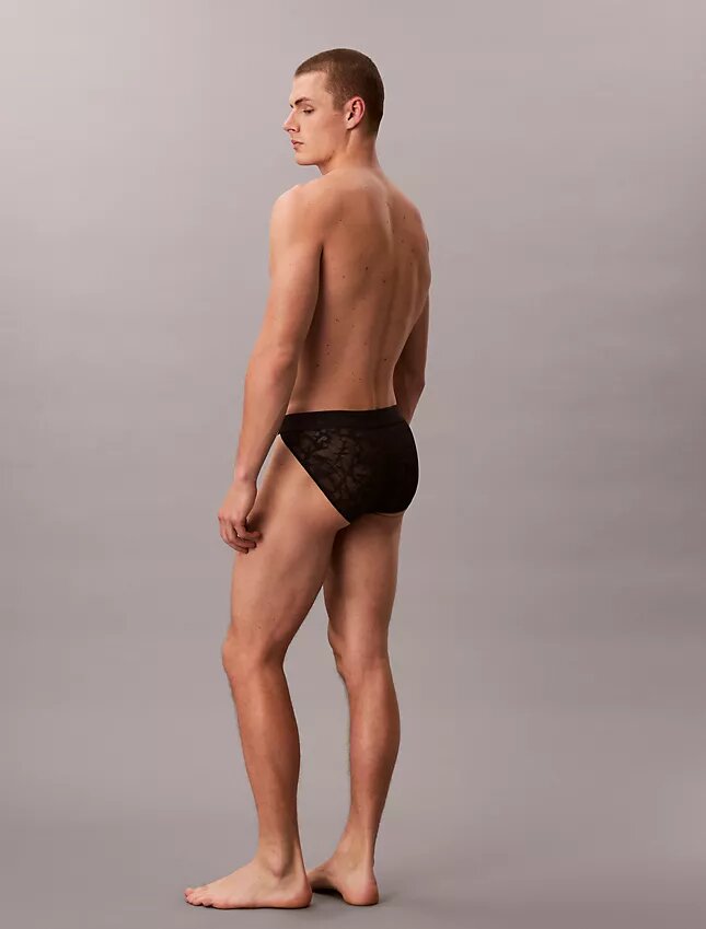 Microfiber Lace Sport Brief Microfiber Lace Sport Brief