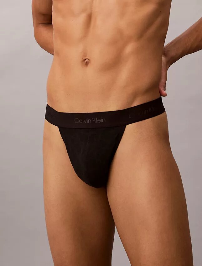 Microfiber Lace Thong Microfiber Lace Thong