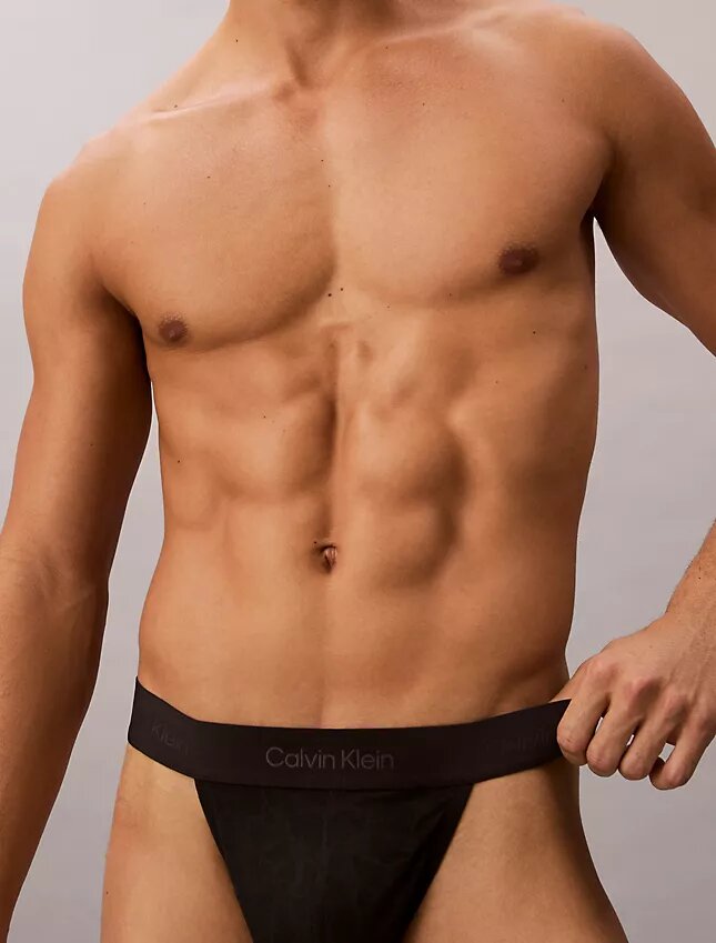 Microfiber Lace Thong Microfiber Lace Thong