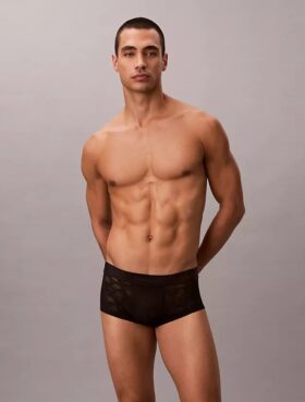 Microfiber Lace Ultra Low Rise Trunk
