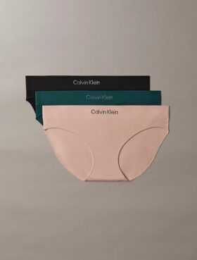 Microfiber Seamless Rib 3-Pack Bikini