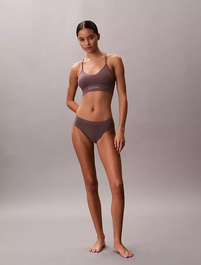 Microfiber Seamless Rib Lightly Lined Bralette Microfiber Seamless Rib Lightly Lined Bralette