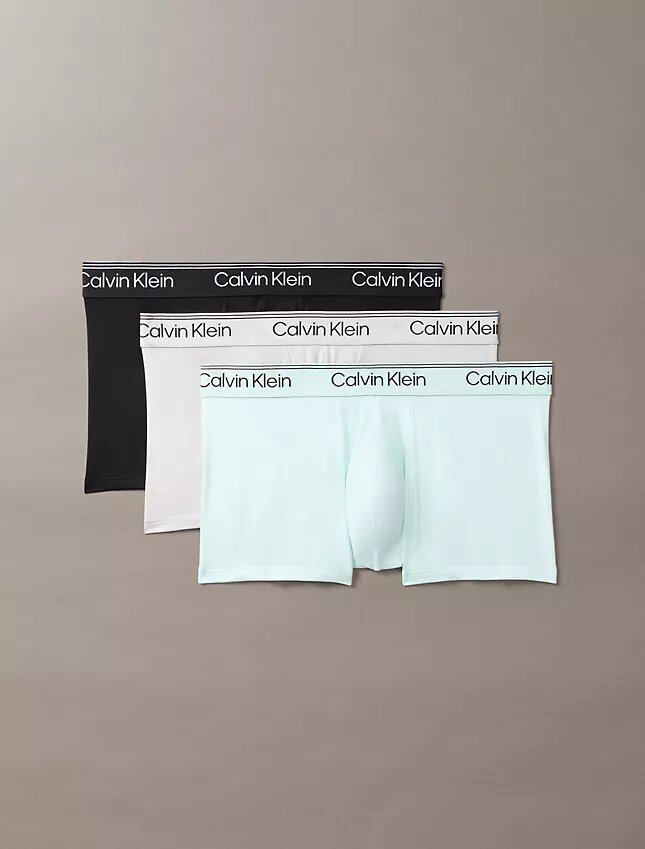 Microfiber Stretch 3-Pack Low Rise Trunk Microfiber Stretch 3-Pack Low Rise Trunk