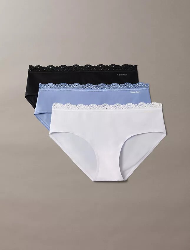 Microfiber Stretch with Lace 3-Pack Hipster Microfiber Stretch with Lace 3-Pack Hipster