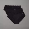 Microfiber Stretch with Lace 3-Pack Hipster Microfiber Stretch with Lace 3-Pack Hipster