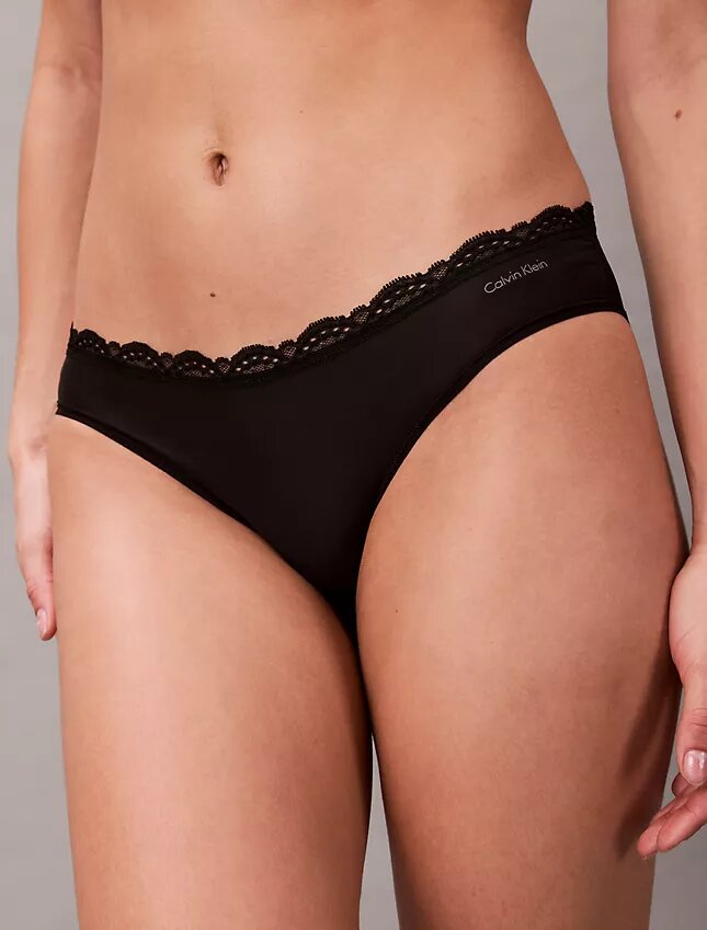 Microfiber Stretch with Lace Bikini Microfiber Stretch with Lace Bikini