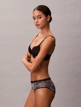 Microfiber Stretch with Lace Hipster