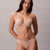Microfiber Stretch with Lace Thong Microfiber Stretch with Lace Thong