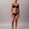 Microfiber Stretch with Lace Thong Microfiber Stretch with Lace Thong