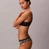 Microfiber Stretch with Lace Thong Microfiber Stretch with Lace Thong