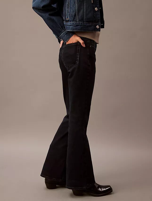 Mid Rise Flared Fit Jeans Mid Rise Flared Fit Jeans