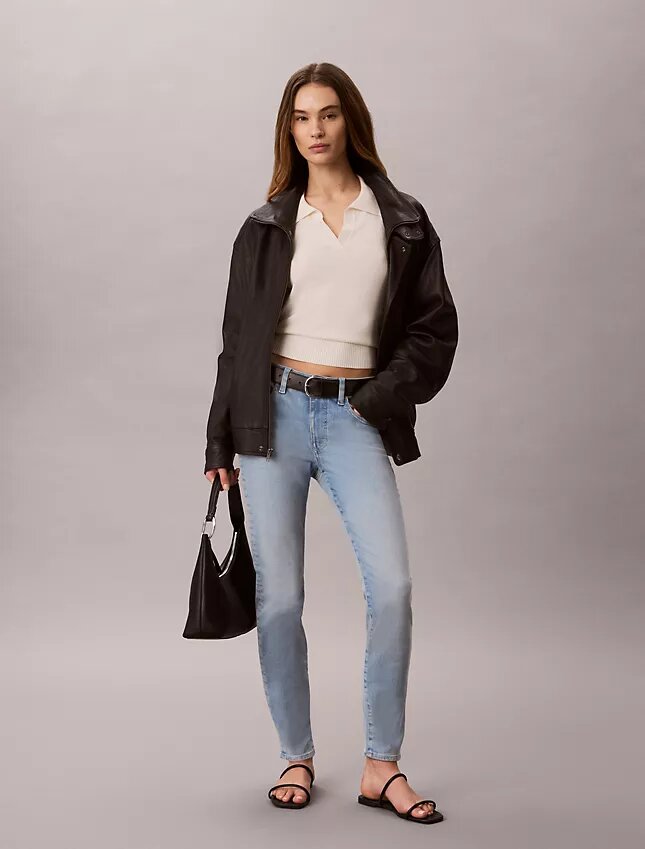 Mid Rise Skinny Jeans Mid Rise Skinny Jeans
