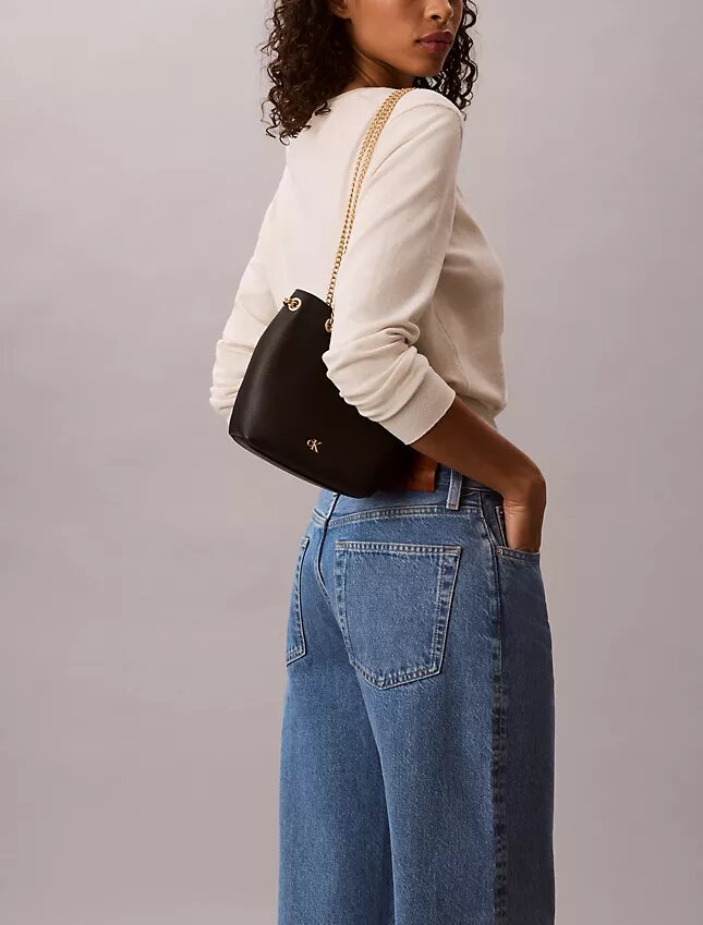 Minimal Monogram Bucket Bag Minimal Monogram Bucket Bag