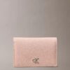 Minimal Monogram Flap Card Case Minimal Monogram Flap Card Case