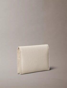 Minimal Monogram Flap Card Case