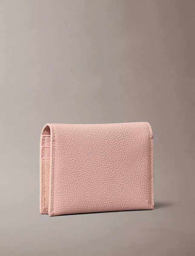 Minimal Monogram Flap Card Case Minimal Monogram Flap Card Case