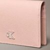 Minimal Monogram Flap Card Case Minimal Monogram Flap Card Case