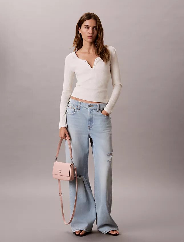 Minimal Monogram Shoulder Bag Minimal Monogram Shoulder Bag