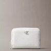 Minimal Monogram Zip Flap Wallet Minimal Monogram Zip Flap Wallet