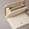 Minimal Monogram Zip Flap Wallet