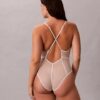 Minimalist Mesh Shapewear Bodysuit