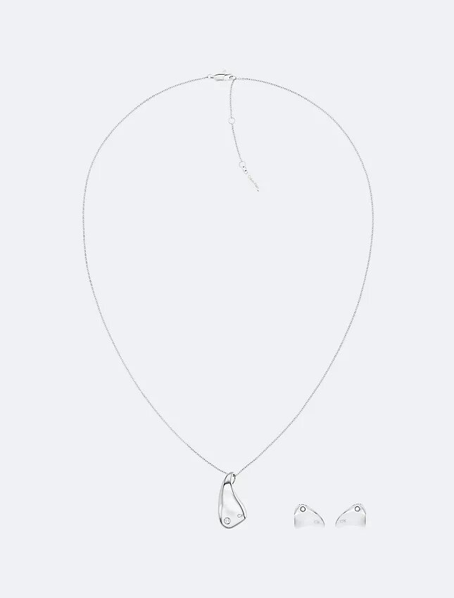 Minimalist Organic Shape Necklace Minimalist Organic Shape Necklace