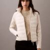 Mixed Media Puffer Jacket Mixed Media Puffer Jacket