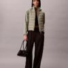 Mixed Media Puffer Jacket Mixed Media Puffer Jacket