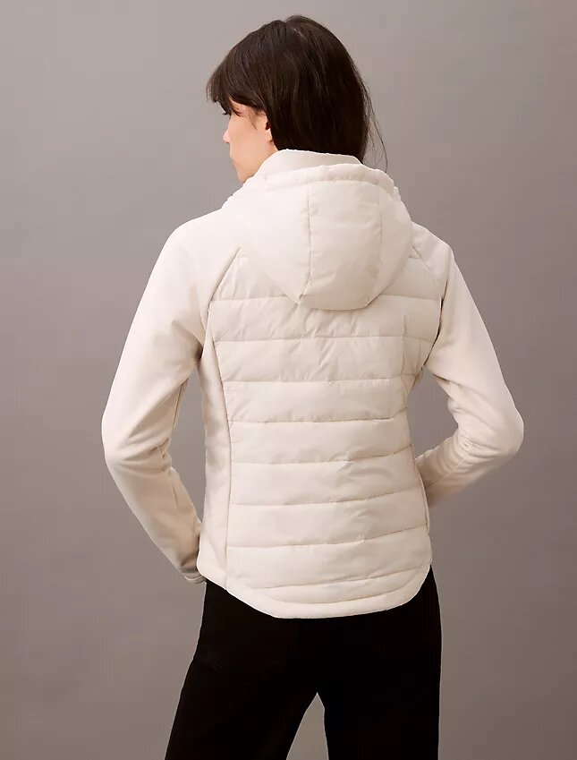 Mixed Media Puffer Jacket Mixed Media Puffer Jacket