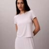 Modal Stretch Drop Needle Baby Tee Modal Stretch Drop Needle Baby Tee