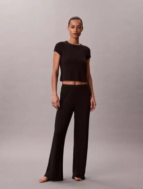 Modal Stretch Drop Needle Baby Tee Modal Stretch Drop Needle Baby Tee