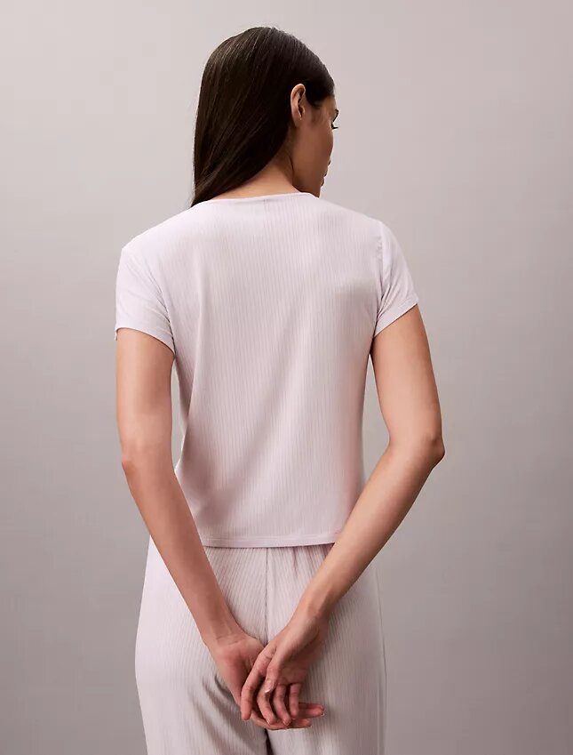 Modal Stretch Drop Needle Baby Tee Modal Stretch Drop Needle Baby Tee