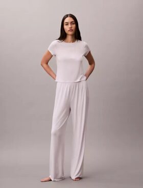 Modal Stretch Drop Needle Wide Leg Pants Modal Stretch Drop Needle Wide Leg Pants