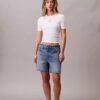 Modal Stretch Monogram Logo Graphic Slim T-Shirt Modal Stretch Monogram Logo Graphic Slim T-Shirt