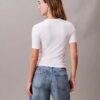 Modal Stretch Monogram Logo Graphic Slim T-Shirt Modal Stretch Monogram Logo Graphic Slim T-Shirt