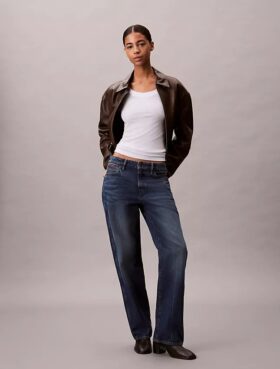 Modal Stretch Rib Slim T-Shirt