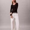 Modal Stretch Rib Slim T-Shirt Modal Stretch Rib Slim T-Shirt