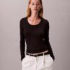 Modal Stretch Rib Slim T-Shirt Modal Stretch Rib Slim T-Shirt