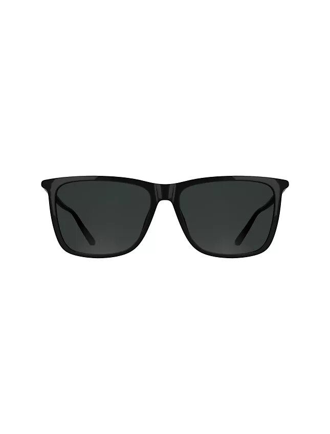 Modern Acetate Modified Rectangle Sunglasses Modern Acetate Modified Rectangle Sunglasses