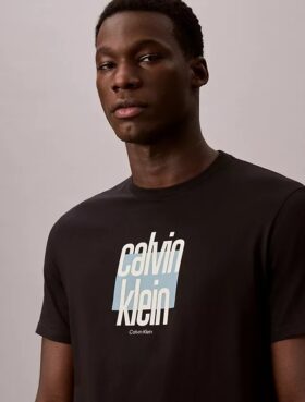 Modern Calvin Klein Graphic Logo Tee