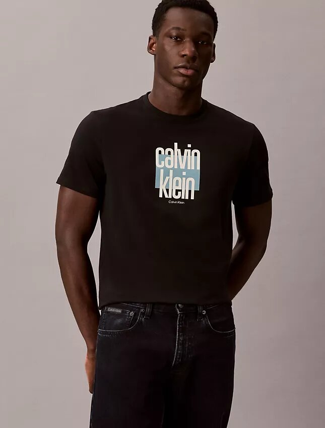 Modern Calvin Klein Graphic Logo Tee Modern Calvin Klein Graphic Logo Tee
