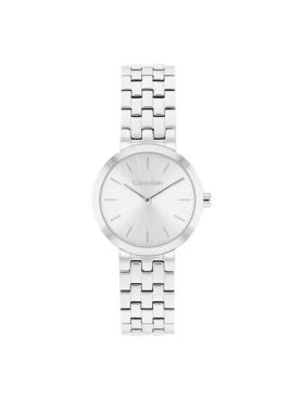 Modern Dial Link Bracelet Watch
