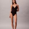 Modern Logo Swim One Piece Modern Logo Swim One Piece