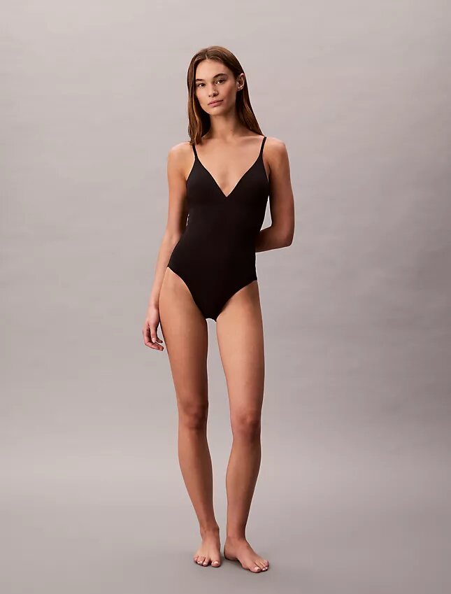 Modern Logo Swim One Piece Modern Logo Swim One Piece