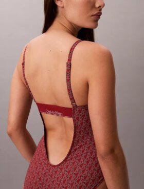 Modern Logo Swim One Piece Modern Logo Swim One Piece
