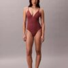 Modern Logo Swim One Piece Modern Logo Swim One Piece