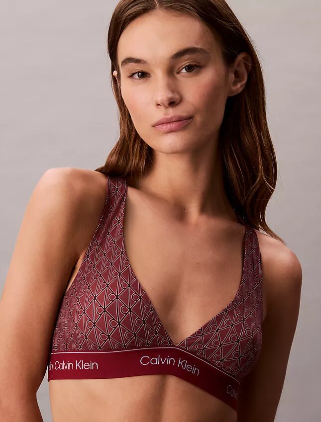 Modern Logo Swim Racerback Triangle Bikini Top Modern Logo Swim Racerback Triangle Bikini Top