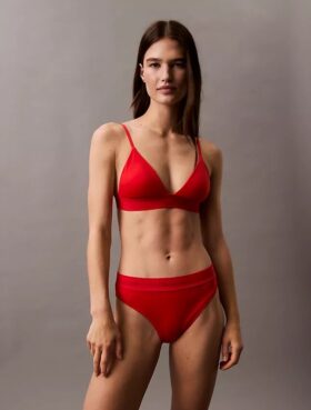 Modern Logo Triangle Swim Bikini Top Modern Logo Triangle Swim Bikini Top